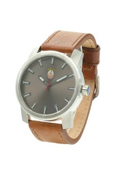 Galatasaray Orijinal Taba Renk Deri Kordonlu Kol Saati Hediyelik Ahşap Kutulu - 4