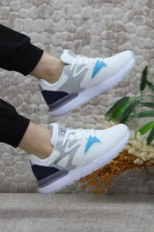 M P 241 1567 Beyaz Gri Rahat Orijinal Ürün Kadın Spor Ayakkabı thumbnail 5