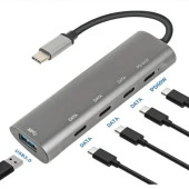 Skygo Type C To Pud Hub 5 IN 1 ZR268 - 1