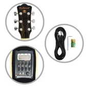 GİTAR AKUSTİK EXTREME SAHNE GİTARI (XAC45EQ4BK) - 5