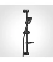 Valtemo Aqua Jet Black Hareketli Duş Seti - 1