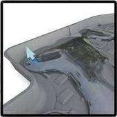 Sahler Opel Corsa D 2006-2013  4.5D Havuzlu Paspas Siyah thumbnail 2