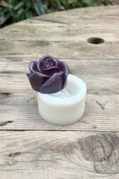 Gül 3d Tekli Mum Kalıbı (Silikon) thumbnail 5