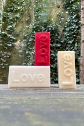 Love Yazılı Baton Mum Kalıbı (Silikon) thumbnail 1