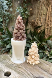 Kozalaklı Çam Ağacı Mum Kalıbı (SİLİKON) thumbnail 1