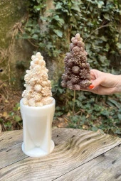 Kozalaklı Çam Ağacı Mum Kalıbı (SİLİKON) thumbnail 3