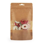 Kraft Orta Pencereli̇ Ki̇li̇tli̇ Doypack 13x22+4 Cm 250 Gr 100 Adet - 1