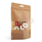 Kraft Orta Pencereli̇ Ki̇li̇tli̇ Doypack 13x22+4 Cm 250 Gr 100 Adet - 2