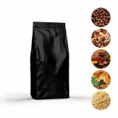 Siyah Mat Metalize Yan Körüklü Torba 7,5x20+2 Cm 200 Gr 1000 Adet - 1