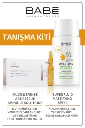 Multi Defense Age Rescue Ampul + Matlaştırıcı Güneş Koruyucu - 1