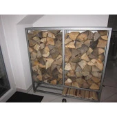 Şömine İçin Odunluk Metal Odun İstifleyici Dolap - 3