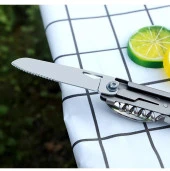 Grand Harvest GHKS002 Multi Fonksiyonel Çatal Bıçak Kaşık Tirbüşon Set - 11