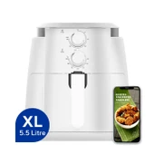 Kumtel Beyaz XL Fastfryer (Yağsız Fritöz Airfryer) HAF-01 - 1