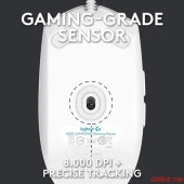 Logitech G203 Lightsync RGB Mouse Beyaz - 5