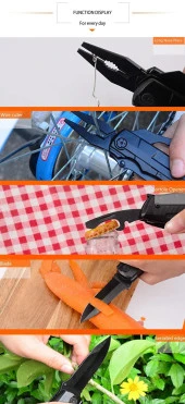 Grand Harvest GHK-PL107 Foldable Multi Tool - 12