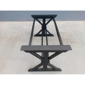 Metal Ofis Masa Ayakları Çalışma Masası Ayağı thumbnail 4