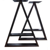 Masa Ayağı Profil Üçgen Masa Ayağı Metal Çalışma Masası Ayağı - 1