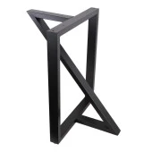 Siyah Demir Masa Ayağı Dekoratif Masa Ayakları thumbnail 1