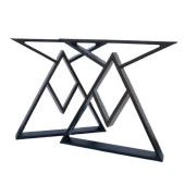 Kütük Masa Ayağı Metal Yemek Masası Ayağı Profil Ayak thumbnail 1