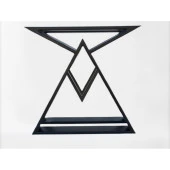 Kütük Masa Ayağı Metal Yemek Masası Ayağı Profil Ayak thumbnail 2