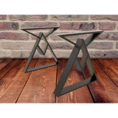 Kütük Masa Ayağı Metal Yemek Masası Ayağı Profil Ayak thumbnail 3