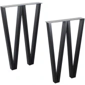 Kutu Profil Masa Ayakları Mutfak Masası Ayağı Metal Masa Ayağı - 1