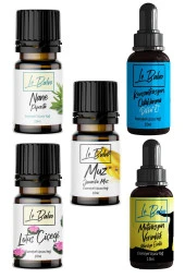 LE BALVO Nane,muz,lotus,motivasyon,odaklanma Buhurdanlık Esansı Oda Koku Esans Buhur Yağ 10ml - 1