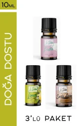 LE BALVO Limon,pudra,sandal Ağacı Doğal Uçucu Saf Buhurdanlık Esansı Oda Kokusu Esans Buhur Yağı 10ml - 1
