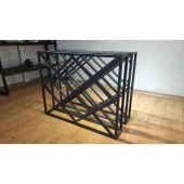 Metal Ayak 70 cm Dikdörtgen Masa Ayakları Metal Masa Ayağı - 4