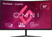 VIEWSONIC 32" VX3218C-2K QHD 1MS 165HZ  2XHDMI DP HDR10 FREESYNC PREMIUM CURVED GAMING MONITOR - 1