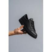 Kuback Ortapedik Dikişli Siyah Günlük Ayakkabı Sneaker KB165 - 1