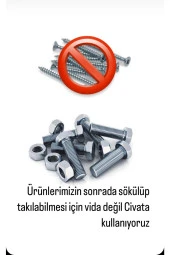 Tarımarwoodhome Colege Ahşap Karyola 120x200 cm - 3