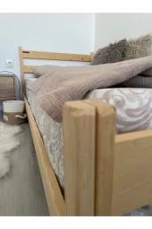 Tarımarwoodhome Lizbon Ahşap Karyola 100x200 - 3