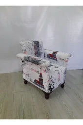Mc Mobilya Çocuk Koltuğu Çocuk Pufu - 2
