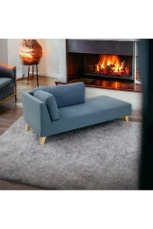 Mc Mobilya Sahra Peri Bench Dinlenme Koltuğu Keten Kumaş Josefin Koltuğu Middo thumbnail 1