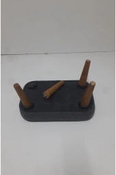 Mc Mobilya Sahra Pufidik Çocuk Puf Tabure Çocuk Pufu Keten Kumaş thumbnail 4