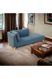 Mc Mobilya Sahra Peri Bench Dinlenme Koltuğu Keten Kumaş Josefin Koltuğu Middo thumbnail 2