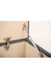 Mc Mobilya Sahra Peri Sandıklı Keten Puf Sandıklı Puf Bench Pistonlu thumbnail 5