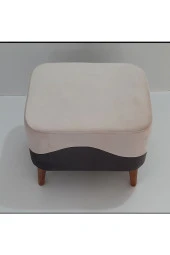 Mc Mobilya Sahra Dikdörtgen Puf Tabure 50X40 thumbnail 1