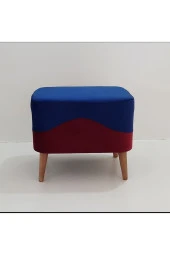 Mc Mobilya Sahra Dikdörtgen Puf Tabure 50X40 - 1