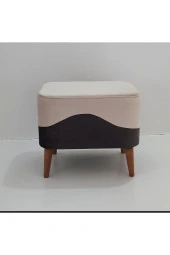 Mc Mobilya Sahra Dikdörtgen Puf Tabure 50X40 thumbnail 2
