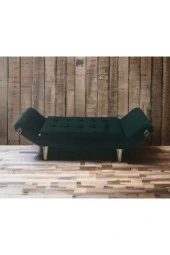 Mc Mobilya Sahra Peri Bench Puf Ayak Ucu Dinlenme Koltuğu Metal Ayak thumbnail 3