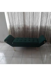 Mc Mobilya Sahra Peri Bench Puf Ayak Ucu Dinlenme Koltuğu Metal Ayak thumbnail 4