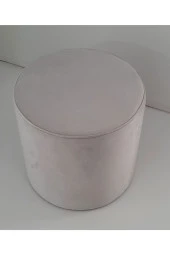 Mc Mobilya Sahra Silindir Daire Puf 45 Cm thumbnail 2