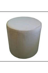 Mc Mobilya Sahra Silindir Daire Puf 45 Cm thumbnail 4