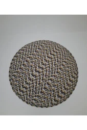 Mc Mobilya 38Cm Cap Silindir Daire Puf Tabure thumbnail 2