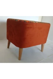Pufidik Puf 50X40 Kilim Tarçın Desen - 1