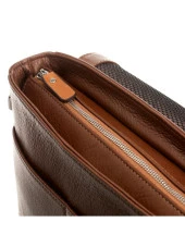 Grande Hakiki Deri Erkek Postacı Çantası Taba 4253 thumbnail 6