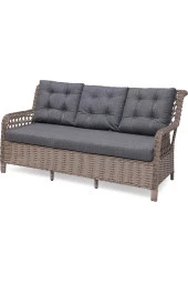 Grass Garden Açelya Rattan 3 1 1 Masa Bahçe Balkon Mobilyası Alüminyum Üzeri Örgü Rattan - 2