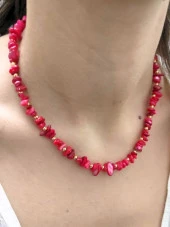 MERCAN DOĞALTAŞ GOLD KOLYE-KOL143 - 2
